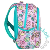 Coolpack - Jimmy LED-es iskolatáska, hátizsák - 2 rekeszes - Happy Donuts (F110665)