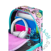 Coolpack - Jimmy LED-es iskolatáska, hátizsák - 2 rekeszes - Happy Donuts (F110665)