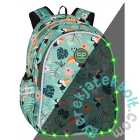 Coolpack - Jimmy LED-es iskolatáska, hátizsák - 2 rekeszes - Toucans