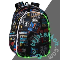 Coolpack - Jimmy LED iskolatáska, hátizsák - 2 rekeszes - Big city