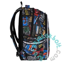 Coolpack - Jimmy LED iskolatáska, hátizsák - 2 rekeszes - Big city