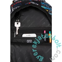 Coolpack - Jimmy LED iskolatáska, hátizsák - 2 rekeszes - Big city