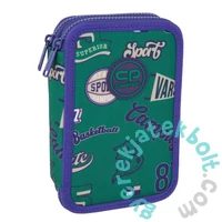 Coolpack - Jumper 2 FELSZERELT 2 emeletes tolltartó - American Retro (F066901)