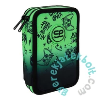 Coolpack - Jumper 2 felszerelt 2 emeletes tolltartó - Gradient Green - Game Over (F066969)