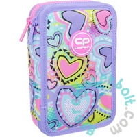 Coolpack - Jumper 2 felszerelt 2 emeletes tolltartó - Pastel Hearts (F066832)