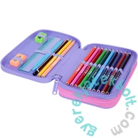 Coolpack - Jumper 2 felszerelt 2 emeletes tolltartó - Pastel Hearts (F066832)