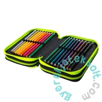 Coolpack - Jumper 3 FELSZERELT 3 emeletes tolltartó - Badges Boys - Green (B67151)