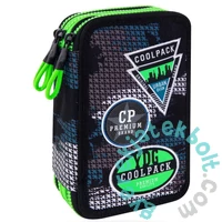 Coolpack - Jumper 3 FELSZERELT 3 emeletes tolltartó - Badges Boys - Grey (B67150)