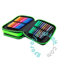 Coolpack - Jumper 3 felszerelt 3 emeletes tolltartó - Badges Boys - Grey (B67150)