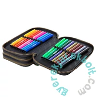 Coolpack - Jumper 3 FELSZERELT 3 emeletes tolltartó - Badges Girls - Grey (B67155)