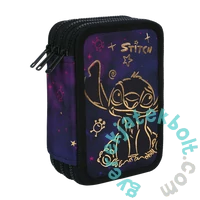 Coolpack - Jumper 3 Felszerelt 3 emeletes tolltartó - Disney Gold - Stitch (F067948)