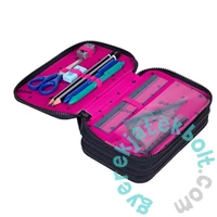 Coolpack - Jumper 3 Felszerelt 3 emeletes tolltartó - Disney Gold - Stitch (F067948)