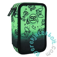 Coolpack - Jumper 3 felszerelt 3 emeletes tolltartó - Gradient Green - Game Over (F067969)