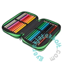 Coolpack - Jumper 3 felszerelt 3 emeletes tolltartó - Gradient Green - Game Over (F067969)