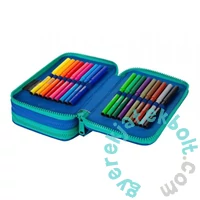 Coolpack - Jumper 3 felszerelt 3 emeletes tolltartó - Gradient Ocean (E67509)