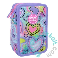 Coolpack - Jumper 3 felszerelt 3 emeletes tolltartó - Pastel Heart (F067832)