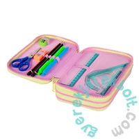 Coolpack - Jumper felszerelt 3 emeletes tolltartó - Gradient Peach