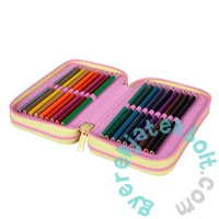 Coolpack - Jumper felszerelt 3 emeletes tolltartó - Gradient Peach