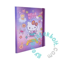 Coolpack - Kemény fedeles A/4 gumis mappa - 3 cm - Hello Kitty - Pink (15291PTR)