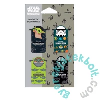 Coolpack - Star Wars - Mandalorian mágneses könyvjelző - 4 db-os
