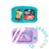 Coolpack - Mil műanyag uzsonnás doboz evőeszközökkel - Hello Kitty - Blue (10845PTR)