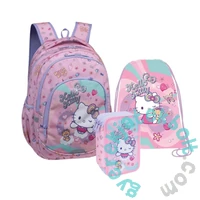 Coolpack - Prime Pro iskolatáska szett - Hello Kitty Pink - felszerelt 3 emeletes tolltartóval (F162025-1-szett)
