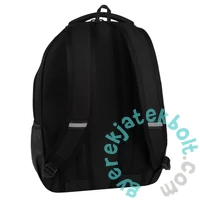 Coolpack - Soul ergonomikus iskolatáska, hátizsák - 3 rekeszes - Black Collection (F010877)