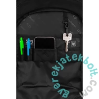 Coolpack - Soul ergonomikus iskolatáska, hátizsák - 3 rekeszes - Black Collection (F010877)
