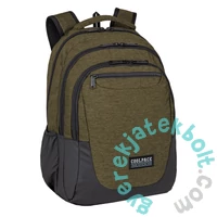 Coolpack - Soul ergonomikus iskolatáska, hátizsák - 3 rekeszes - Snow Olive Green (C10162)