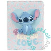 Coolpack - Squishy 3D - 100 lapos B/6 jegyzetfüzet - Disney Fashion - Stitch - Love (75224PTR)