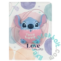 Coolpack - Squishy 3D - 100 lapos B/6 jegyzetfüzet - Disney Fashion - Stitch - Love more (75248PTR)