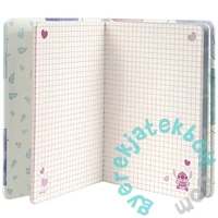 Coolpack - Squishy 3D - 100 lapos B/6 jegyzetfüzet - Disney Fashion - Stitch - Love more (75248PTR)