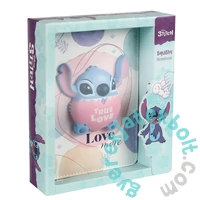 Coolpack - Squishy 3D - 100 lapos B/6 jegyzetfüzet - Disney Fashion - Stitch - Love more (75248PTR)