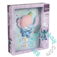 Coolpack - Squishy 3D - 100 lapos B/6 jegyzetfüzet - Disney Fashion - Stitch - Need desserts (75231PTR)