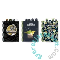 Coolpack - Star Wars - Mandalorian A/5 spirálfüzet - háromféle