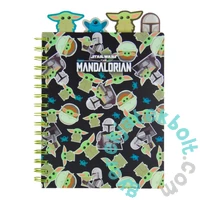 Coolpack - Star Wars - Mandalorian A/5 spirálfüzet - háromféle