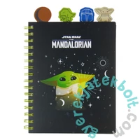 Coolpack - Star Wars - Mandalorian A/5 spirálfüzet - háromféle