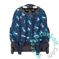 Coolpack - Starr gurulós iskolatáska, hátizsák - 3 rekeszes - Blue Unicorn