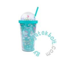 Coolpack - Szívószálas műanyag pohár 450 ml - Hello Kitty - Light Blue (10975PTR)