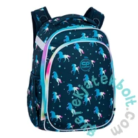 Coolpack - Turtle iskolatáska, hátizsák - 2 rekeszes - Blue Unicorn (F015670)