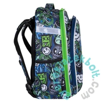 Coolpack - Turtle iskolatáska, hátizsák - 2 rekeszes - Monster Team (F015824)