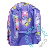 Coolpack - Turtle iskolatáska, hátizsák - 2 rekeszes - Pastel Heart (F015832)