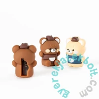 Kidea Állatkás radír és hegyező készlet - Mackók (MIGUTKA)