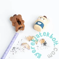 Kidea Állatkás radír és hegyező készlet - Mackók (MIGUTKA)