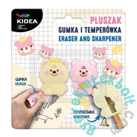 Kidea Állatkás radír és hegyező készlet (PUGUTKA)