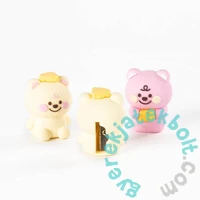 Kidea Állatkás radír és hegyező készlet (PUGUTKA)