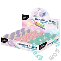 Kidea Dupla hegyező radírral - többféle (TGKAD)