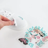 Kidea sötétben világító cipő tetoválás - Love (TZOLKA)