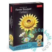 CubicFun 102 db-os 3D puzzle - Napraforgó virágcsokor (W3303)