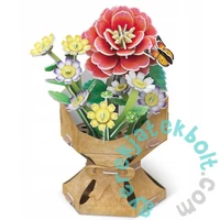 CubicFun 109 db-os 3D puzzle - Kamélia virágcsokor (W3302)